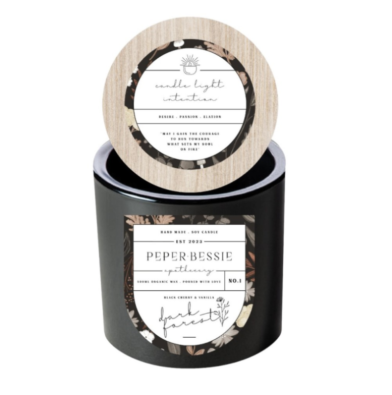 Peper Bessie Dark Forest Scented Candle 500ml