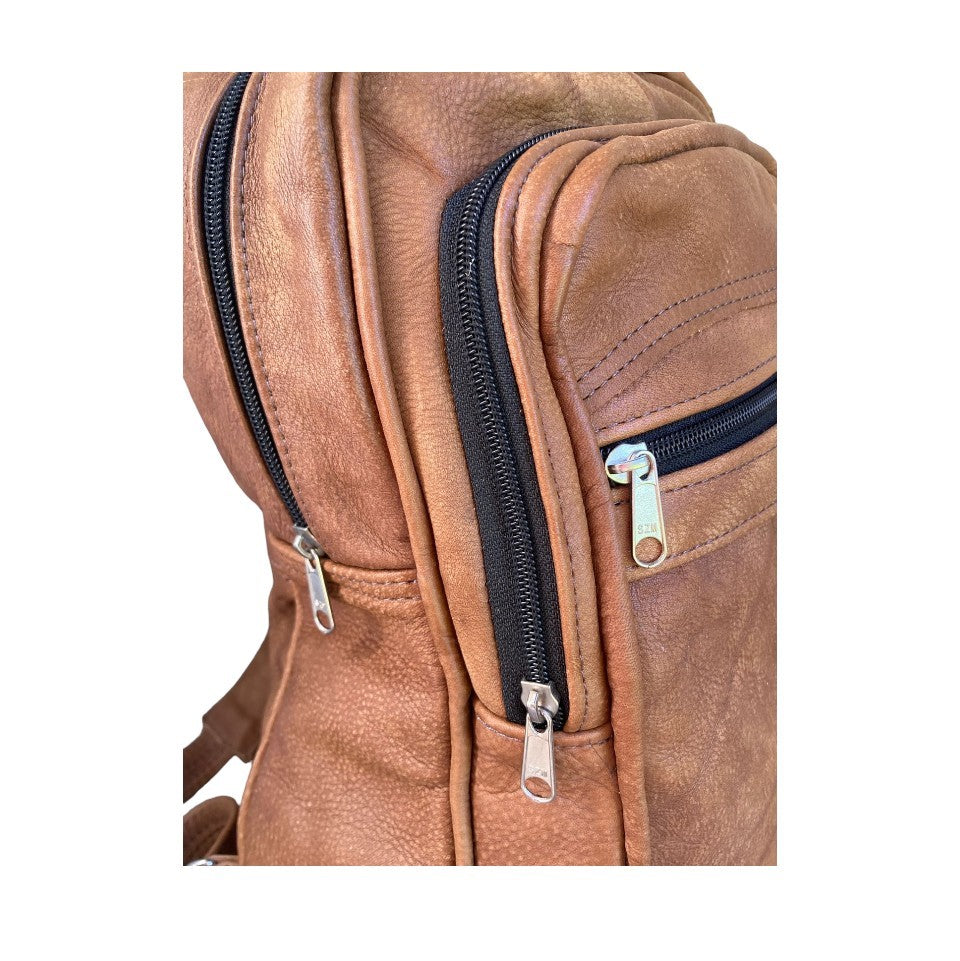 Havilah Leather Backpack Bag